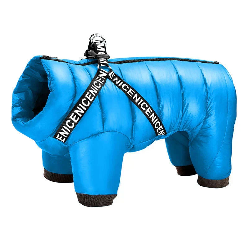Winter-Hundemantel: wärmeisolierte, wasserdichte Hunde-Winterjacke