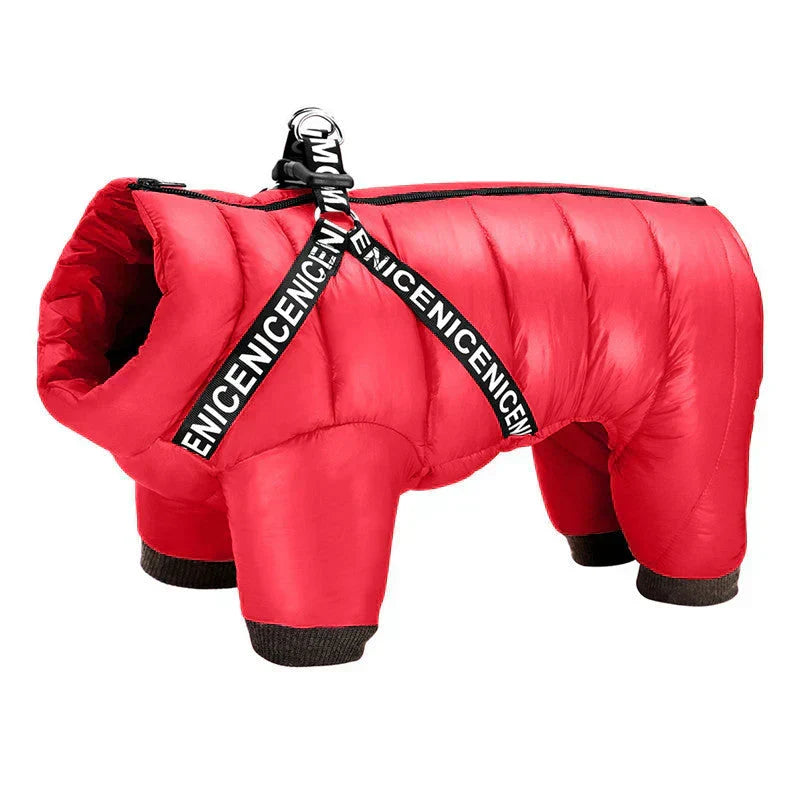 Winter-Hundemantel: wärmeisolierte, wasserdichte Hunde-Winterjacke