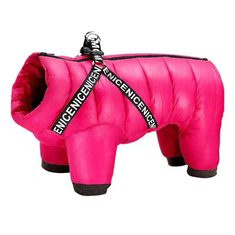 Winter-Hundemantel: wärmeisolierte, wasserdichte Hunde-Winterjacke
