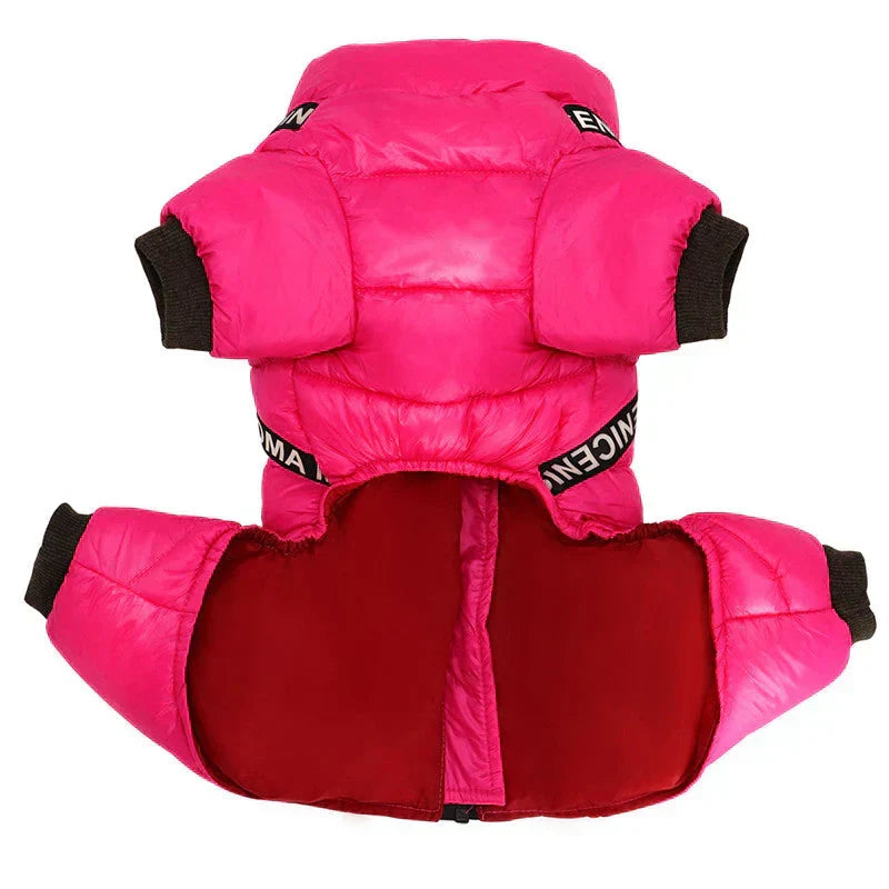 Winter-Hundemantel: wärmeisolierte, wasserdichte Hunde-Winterjacke