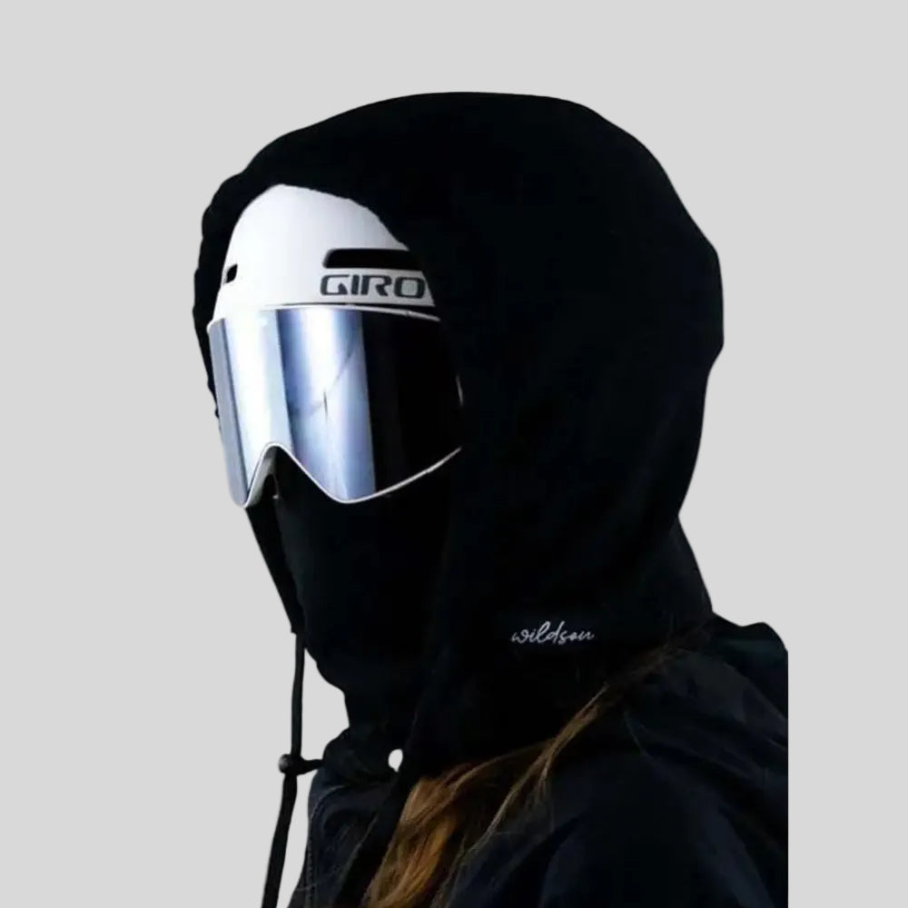 Wintersport-Sturmhaube – Wärmeisolierte, helmkompatible Gesichtsmaske zum Skifahren und Snowboarden