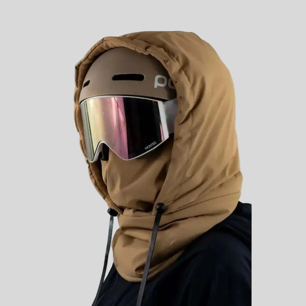 Wintersport-Sturmhaube – Wärmeisolierte, helmkompatible Gesichtsmaske zum Skifahren und Snowboarden