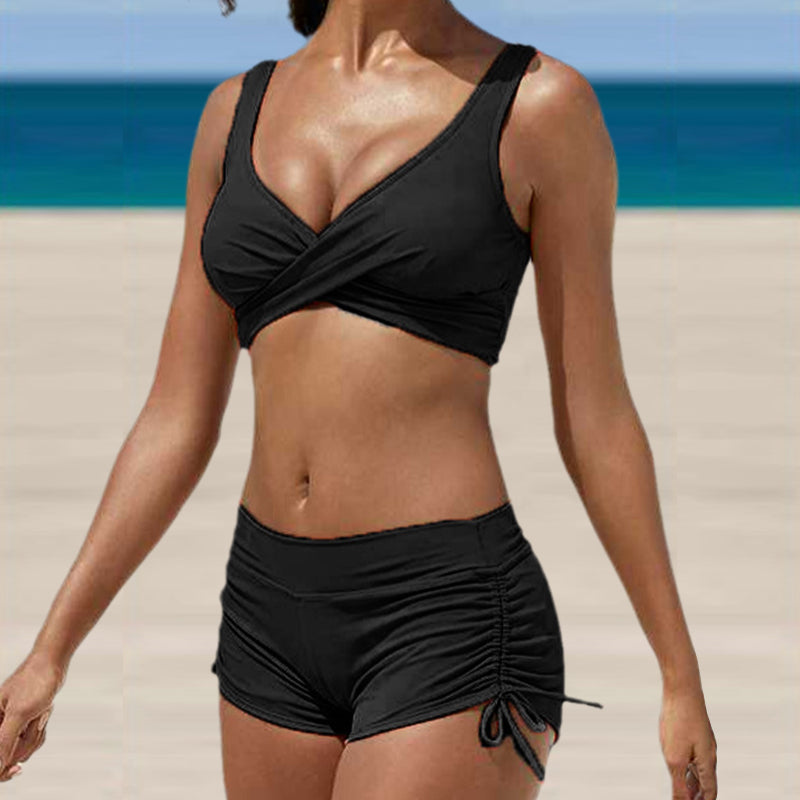 Bikini-Set mit Camouflage-Muster