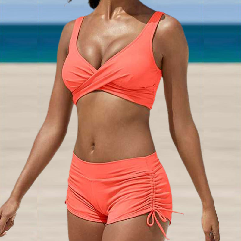 Bikini-Set mit Camouflage-Muster