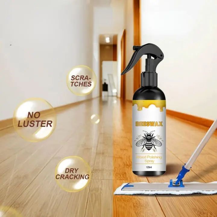 Natürliches Bienenwachs-Pflegespray – Ungiftige Holzpolitur