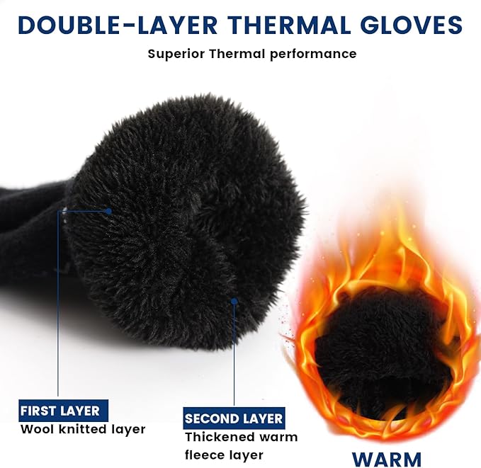 Thermo Touchscreen-Winterhandschuhe