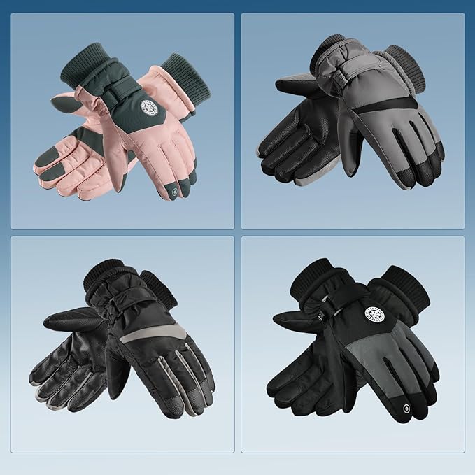 Thermo-Fleece-Winterhandschuhe für Touchscreens