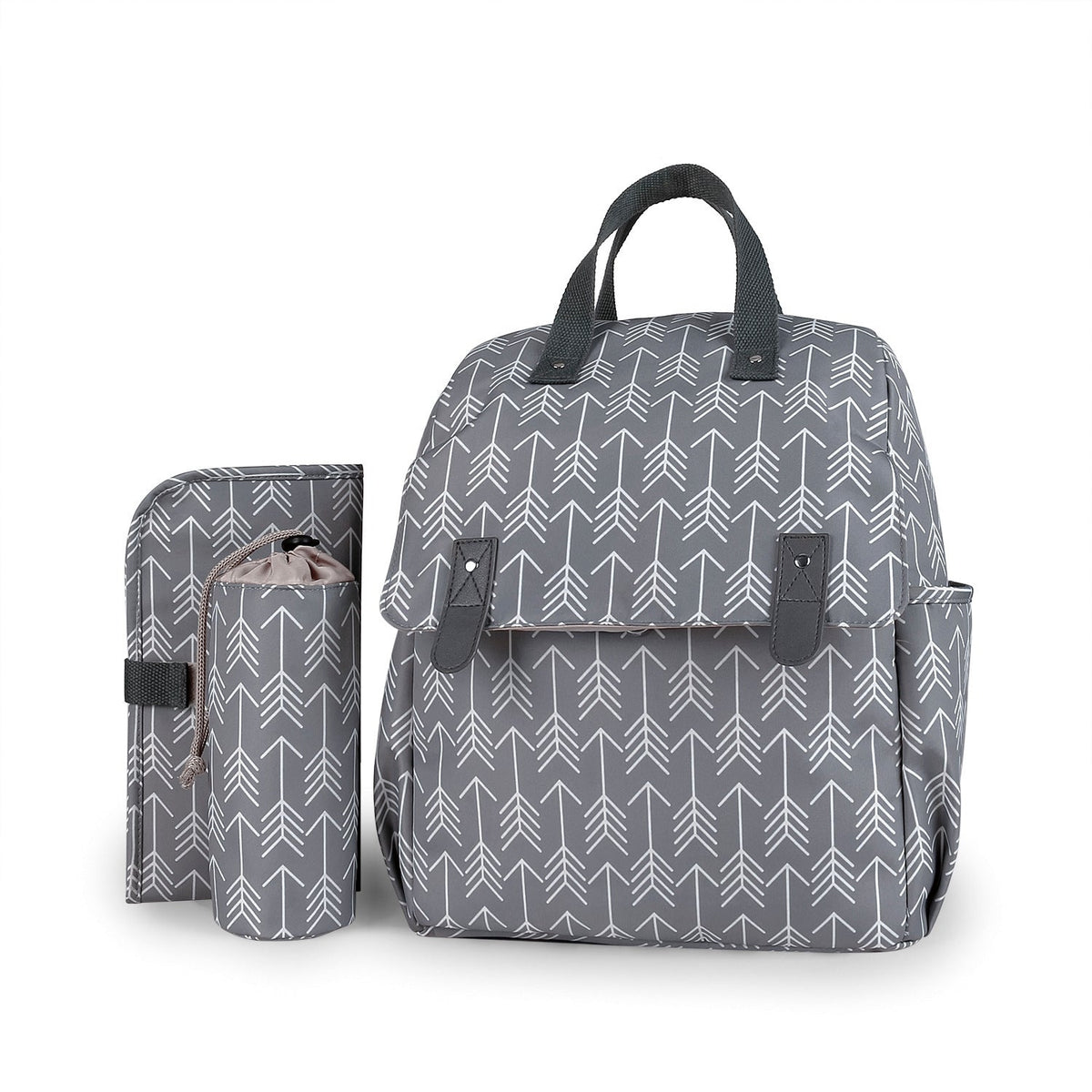 Multifunktionaler Wickelrucksack mit integrierter Wickelunterlage