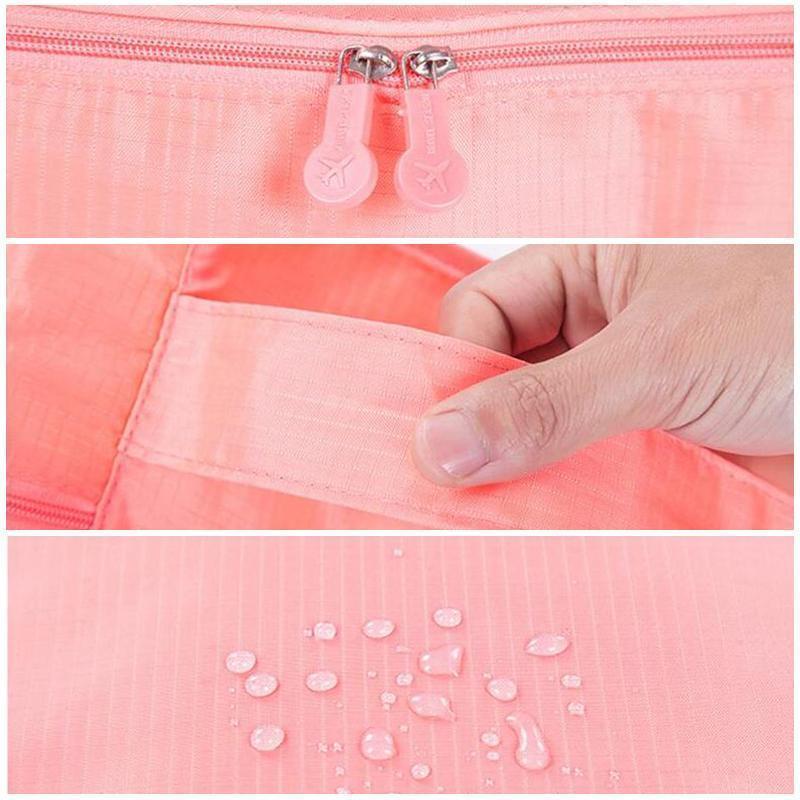 Multifunktionales wasserdichtes Reise-Organizer-Set aus Polyester für Damen