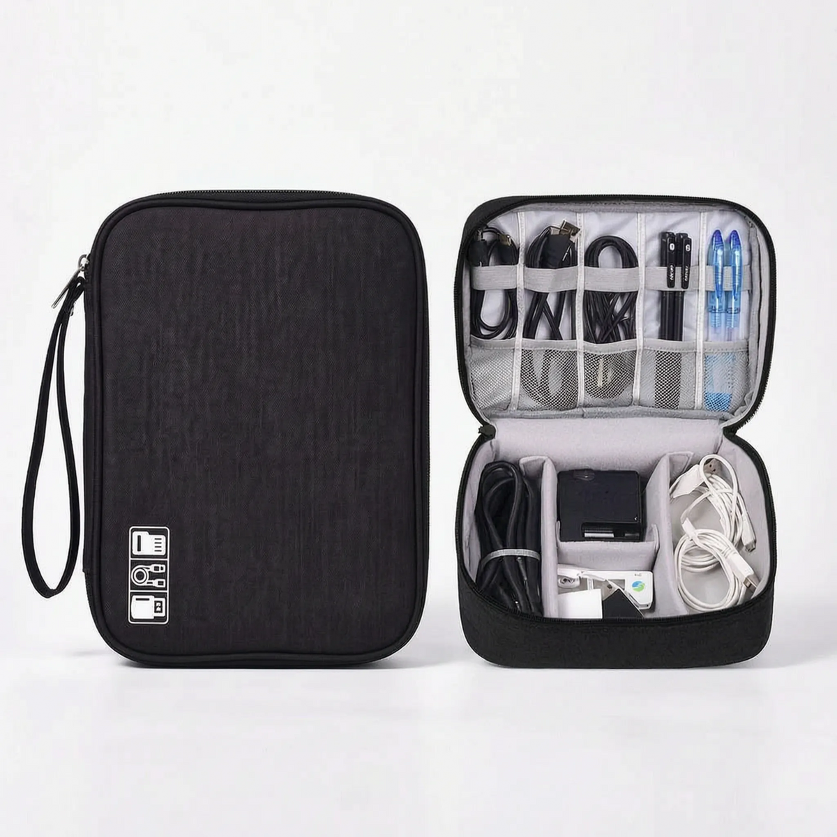 Reise-Kabel-Organizer-Tasche mit mehreren Fächern
