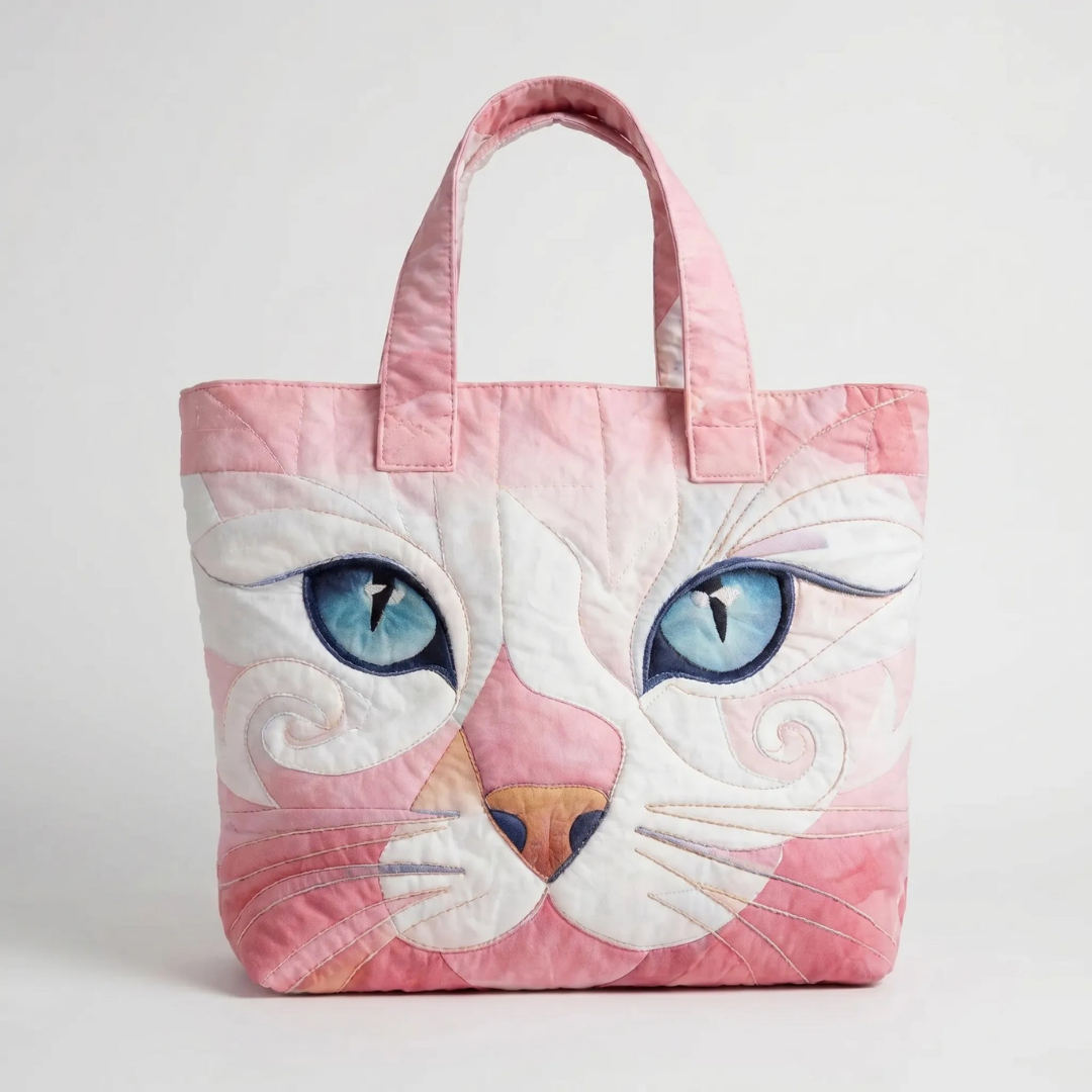 Tote Bag mit Katzenmuster