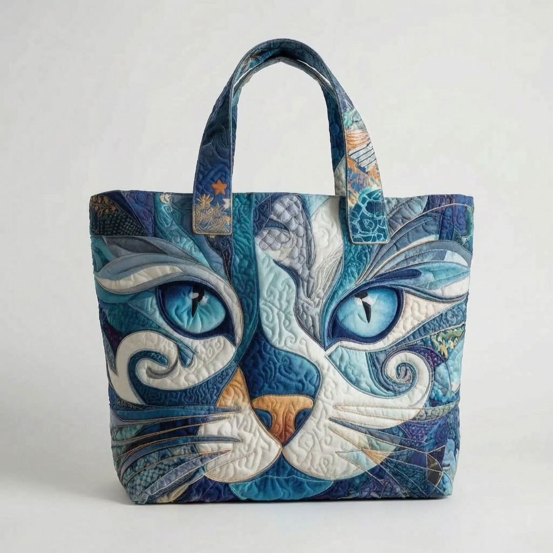 Tote Bag mit Katzenmuster