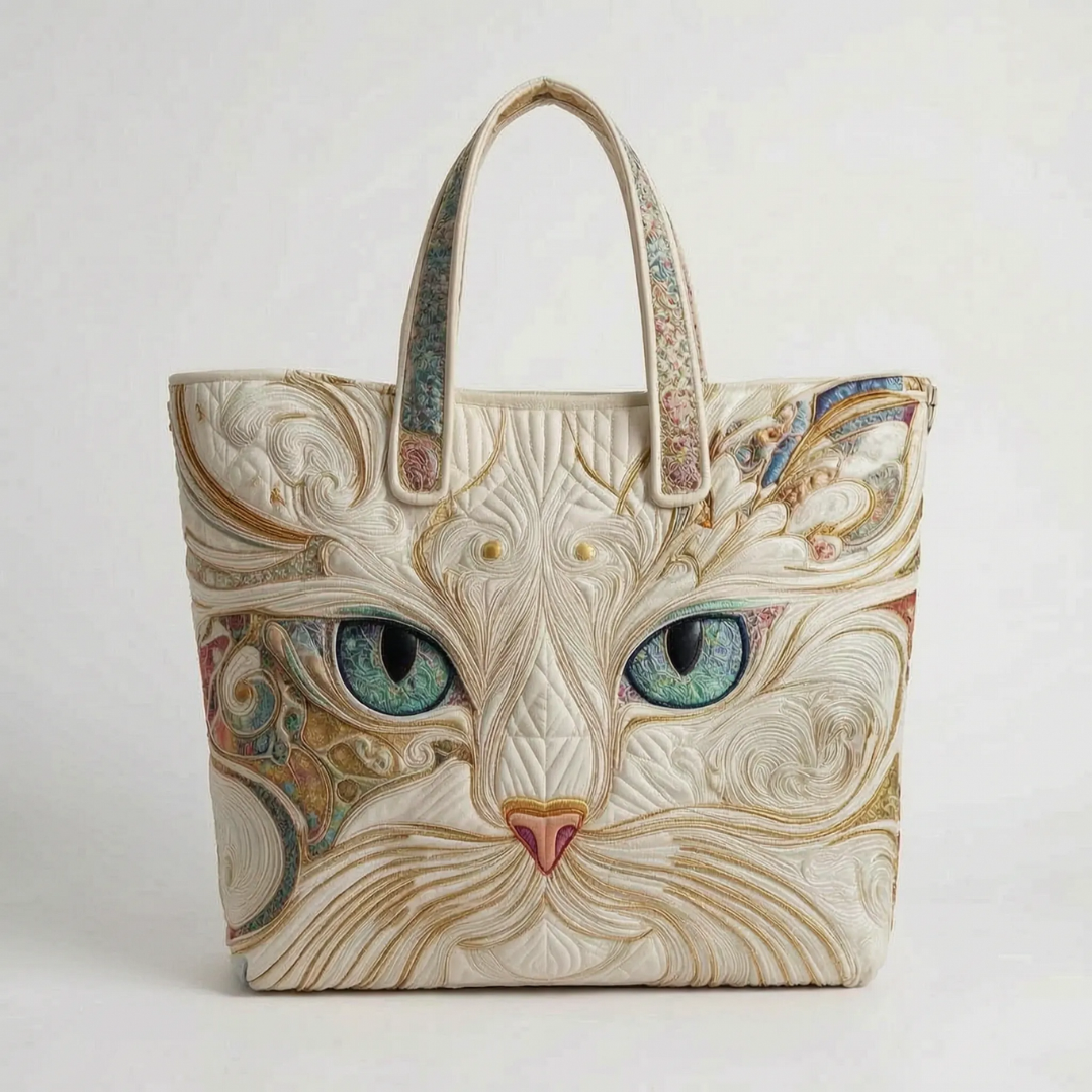 Tote Bag mit Katzenmuster