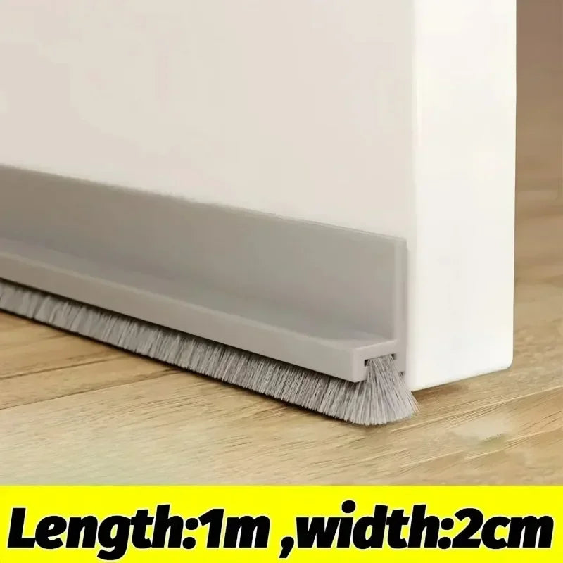 TPE-Türbodendichtung gegen Zugluft und Lärm - 2 cm x 1 m