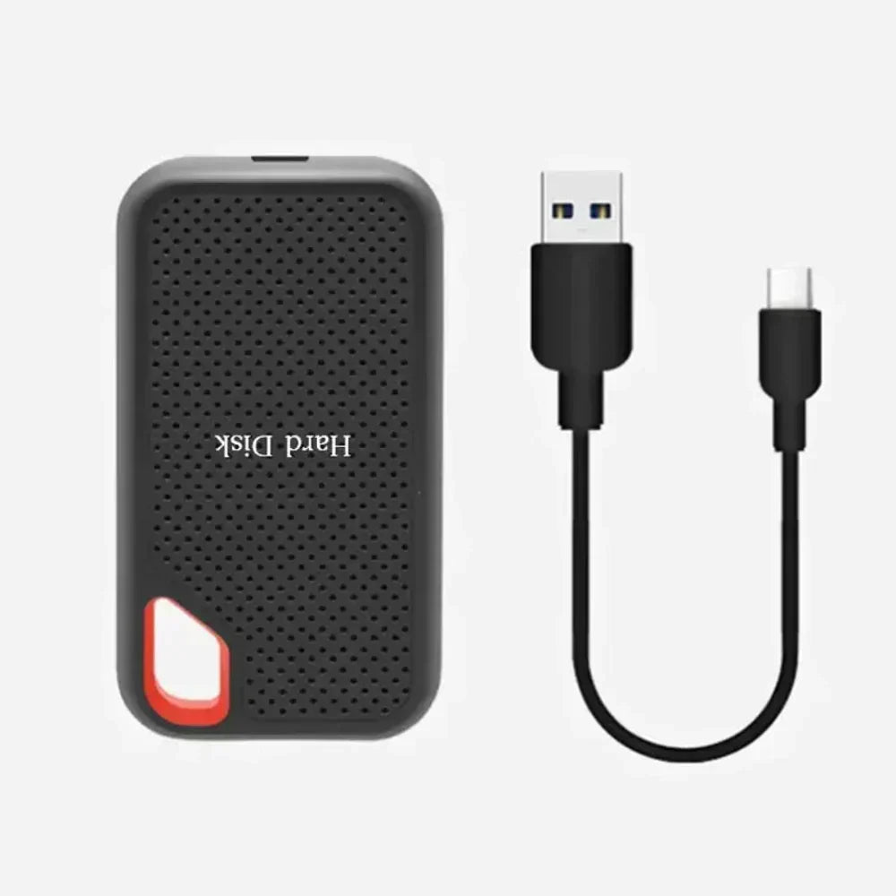 Tragbare externe SSD-Festplatte mit schneller Datenübertragung und stossfestem Speicher