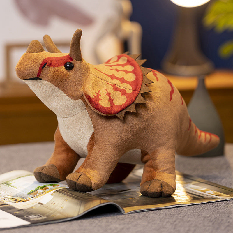 Triceratops-Figur mit lebensechten Details