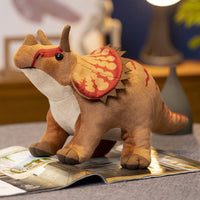 Triceratops-Figur mit lebensechten Details