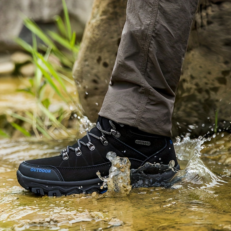 Wanderschuhe | Wasserdichte Herren-Trekkingschuhe mit guter Bodenhaftung