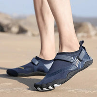 Trekkingschuhe | Rutschfeste Rillenprofilsohle | Leichte orthopädische Unterstützung