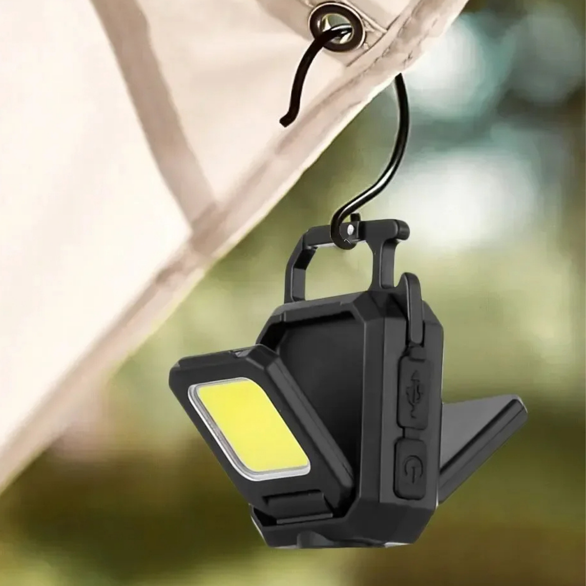 Fürs Wandern entwickelte LED-Taschenlampe