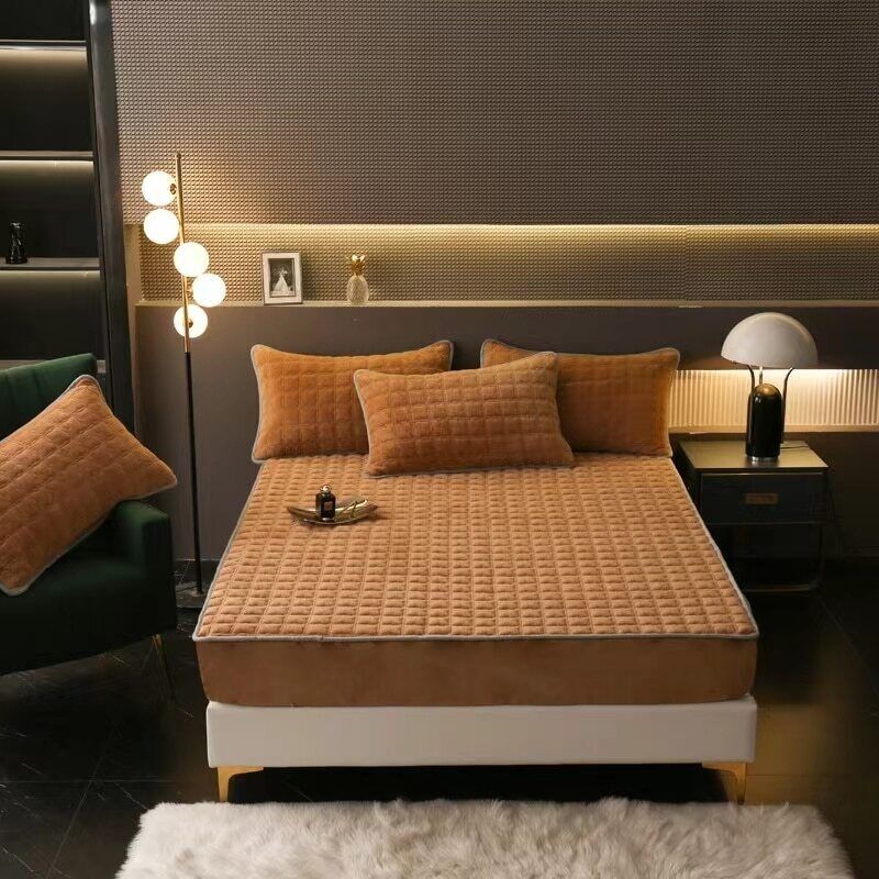 Gestepptes Spannbettlaken für Doppelbett
