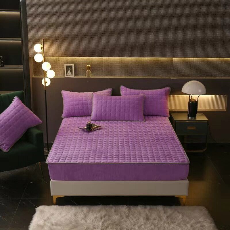 Gestepptes Spannbettlaken für Doppelbett