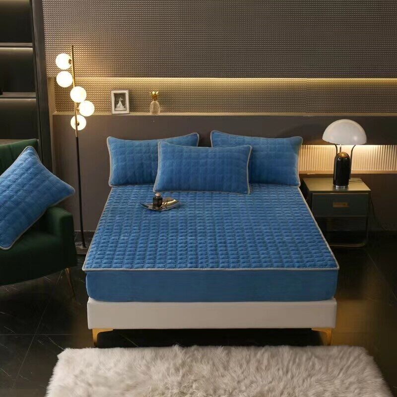 Gestepptes Spannbettlaken für Doppelbett