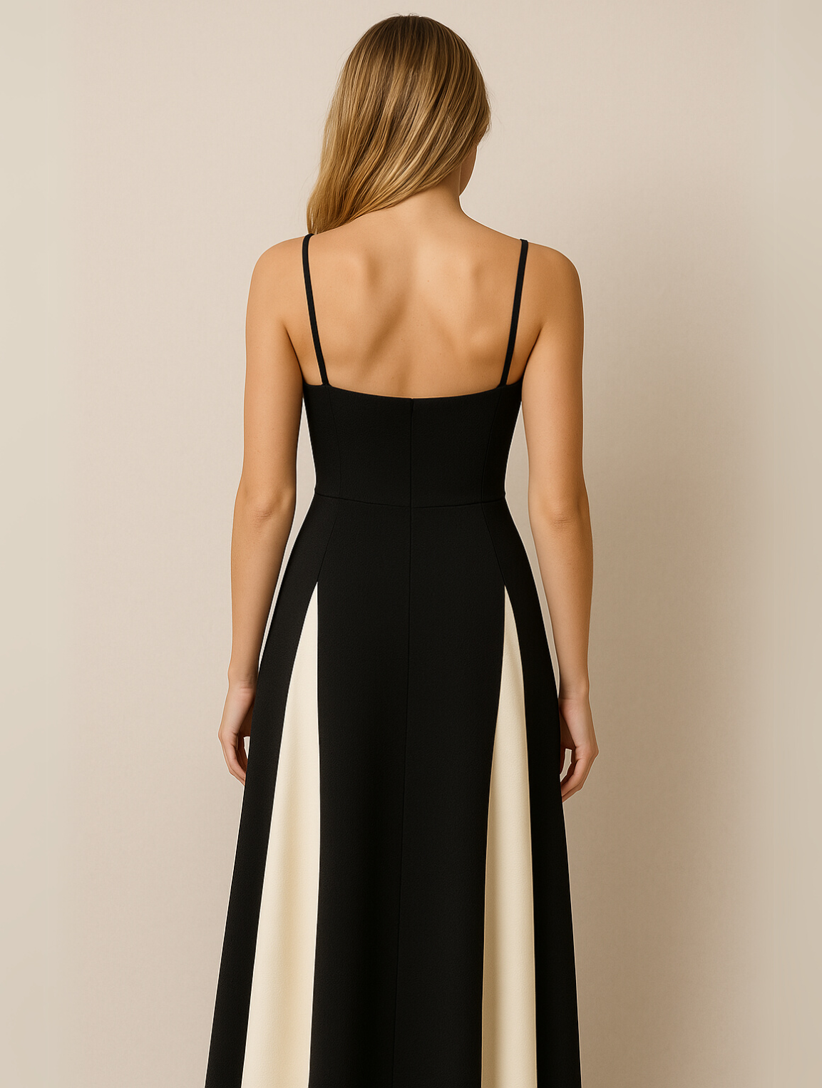 Ärmelloses A-Linien-Maxikleid für Damen