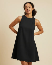 Ärmelloses A-Linien-Minikleid für Damen