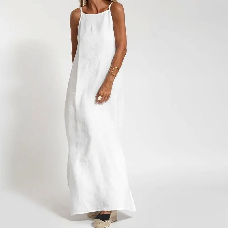 Ärmelloses Damen-Maxikleid