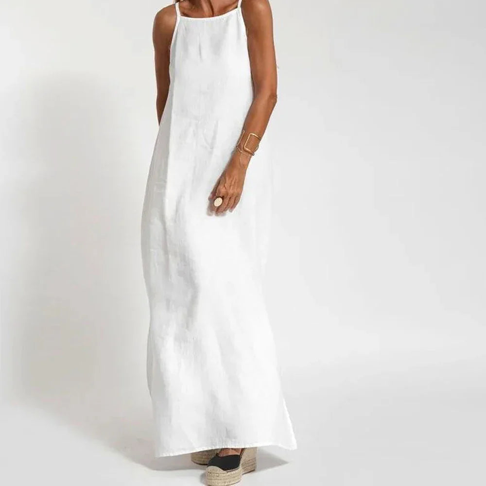 Ärmelloses Damen-Maxikleid