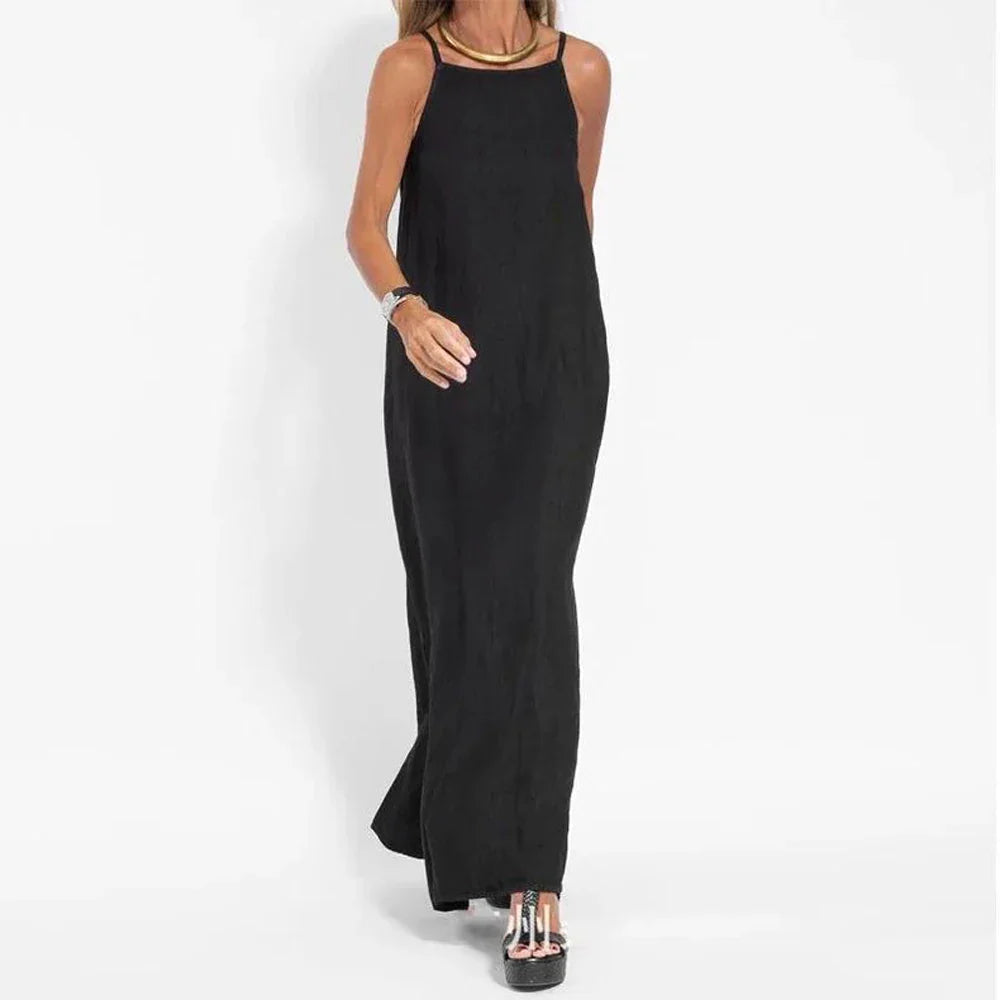 Ärmelloses Damen-Maxikleid