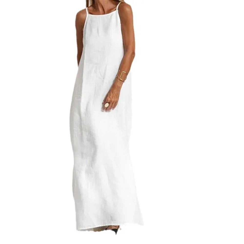 Ärmelloses Damen-Maxikleid