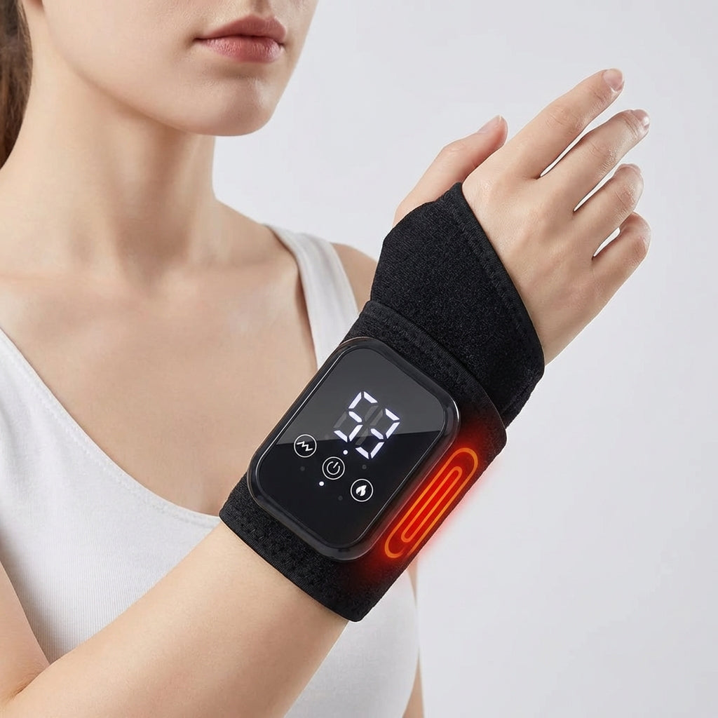 Wiederaufladbare beheizbare Handgelenkbandage