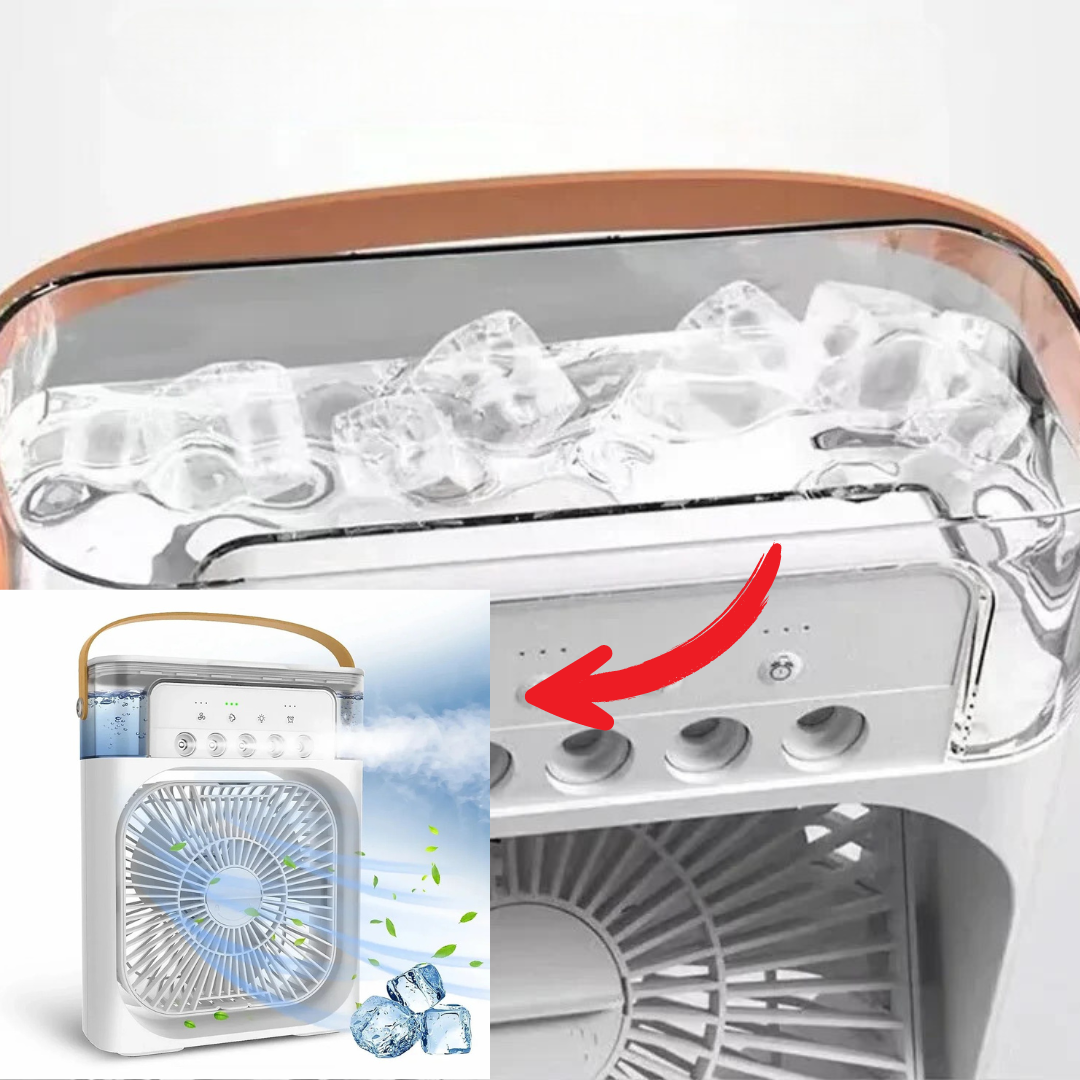 Wiederaufladbarer Kühlventilator für warme Tage