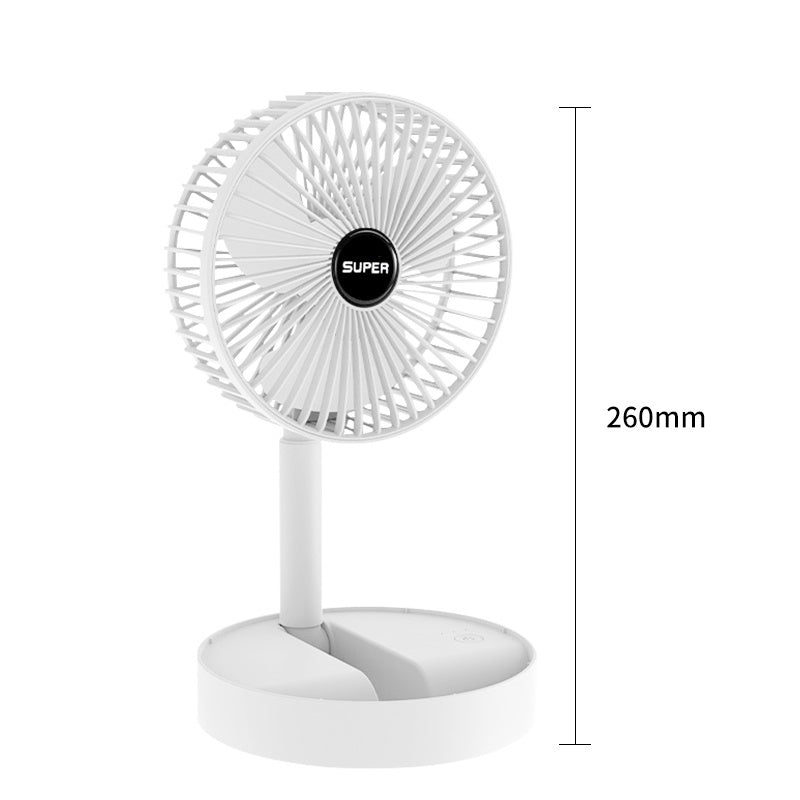 Wiederaufladbarer Ventilator – neigbar und leistungsstark