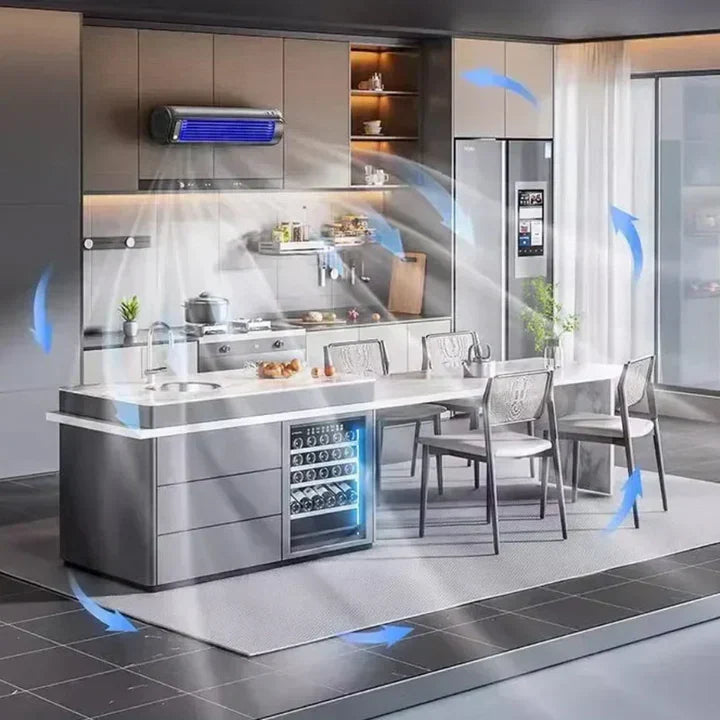 Wiederaufladbarer kabelloser flügelloser Ventilator und Luftkühler