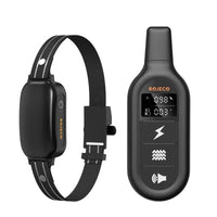 Wiederaufladbares wasserdichtes Hundetrainingshalsband mit Fernbedienung