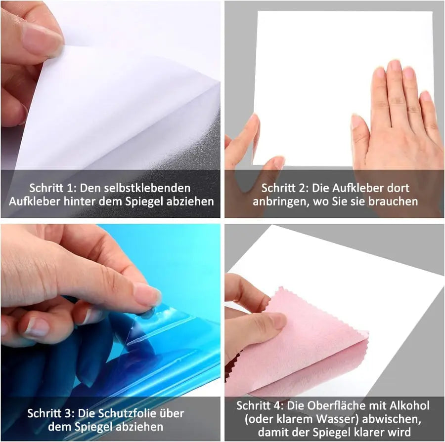Ultraflexibler Spiegel – sicher und bruchsicher