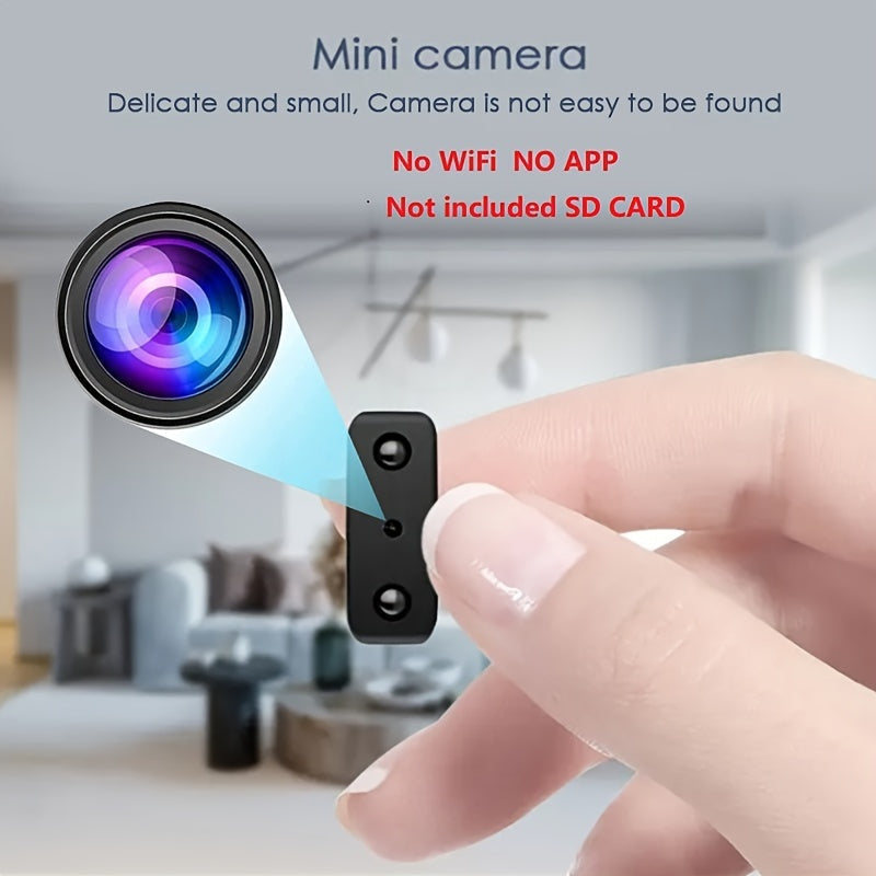 Ultrakompakte Full HD Mini-Sicherheitskamera mit Nachtsichtfunktion