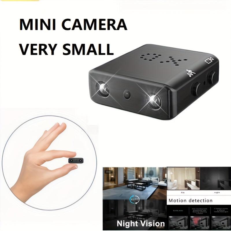 Ultrakompakte Full HD Mini-Sicherheitskamera mit Nachtsichtfunktion