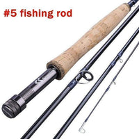 Ultraleichte Fliegenrute und Fliegenrolle Set für Angler