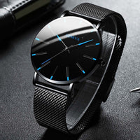 Ultradünne Herrenarmbanduhr