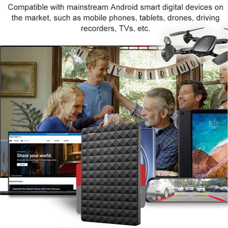 Ultradünne tragbare Festplatte 10 TB - hohe Kapazität und USB 3.0