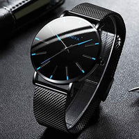 Ultradünne, minimalistische Herrenuhr im Business-Stil