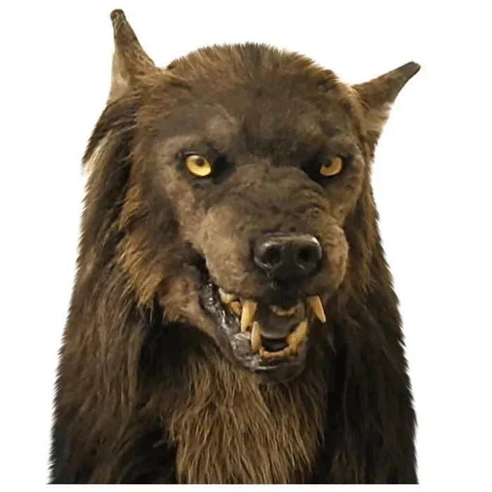 Unisex gruselige Wolfsmaske – Realistisches Kostüm für Halloween und Cosplay