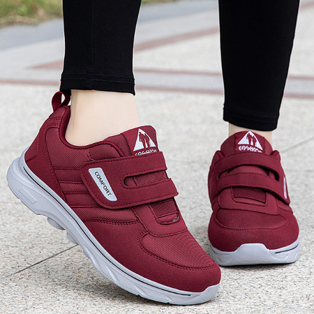 Unisex Laufschuhe mit Klettverschluss und aus atmungsaktivem Material