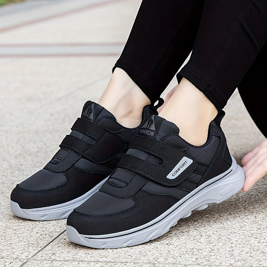 Unisex Laufschuhe mit Klettverschluss und aus atmungsaktivem Material