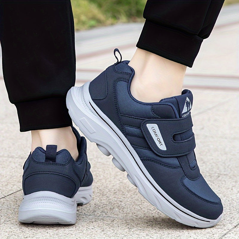 Unisex Laufschuhe mit Klettverschluss und aus atmungsaktivem Material