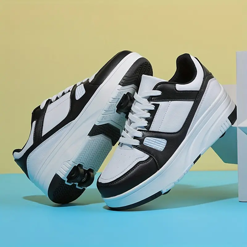 Unisex Rollschuhe-Sneaker für Kinder und Erwachsene – Gehen und rollen mit Stil